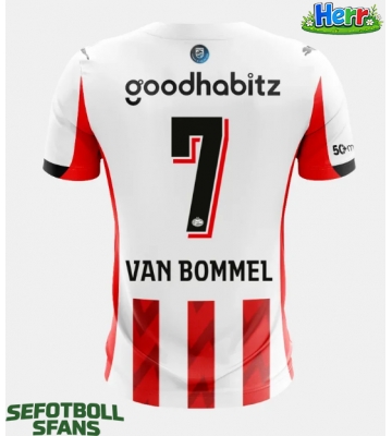 PSV Eindhoven Ruben van Bommel #7 Hemmatröja 2025-26 Kortärmad